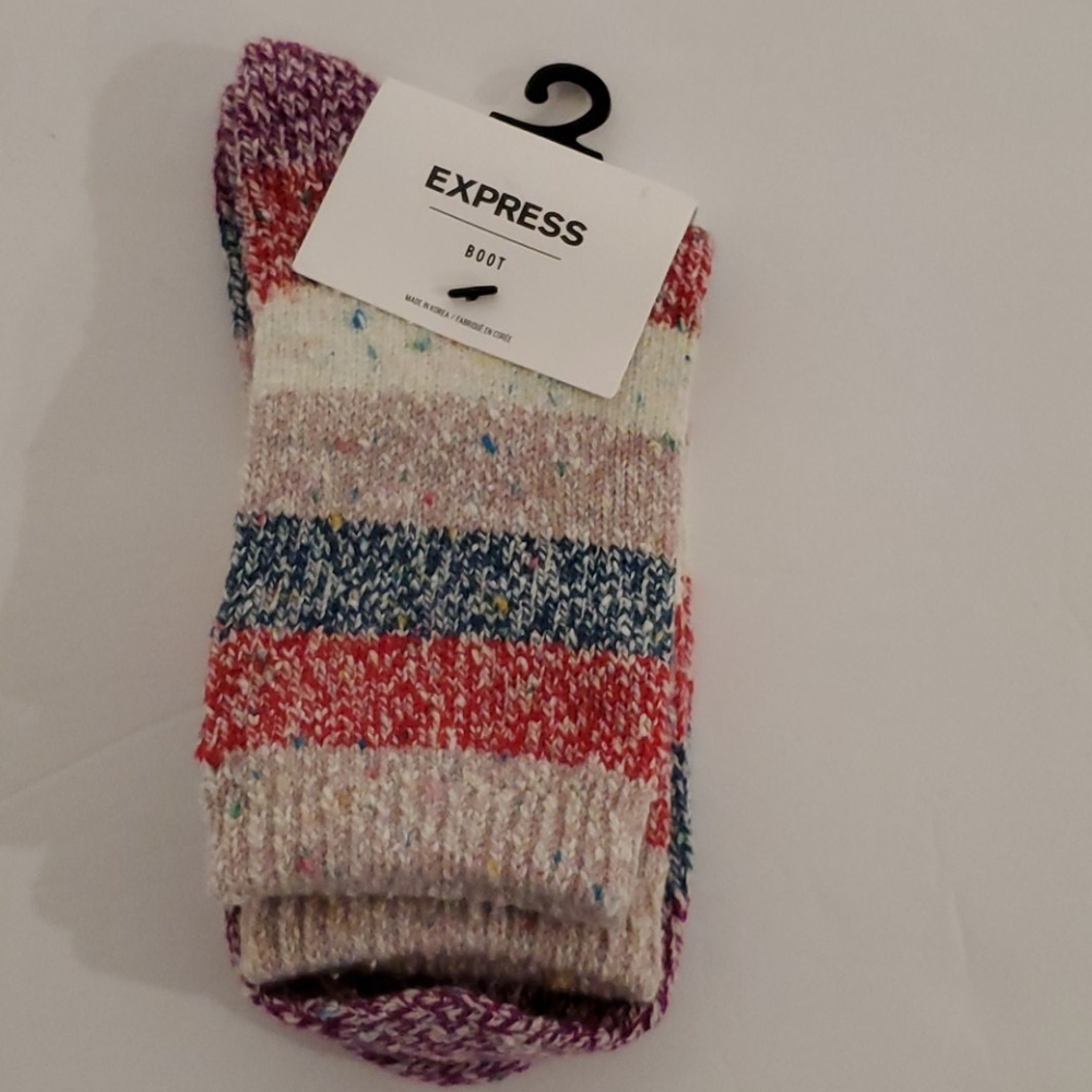 NWT Express Boot Socks